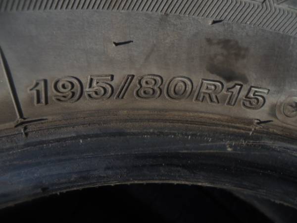 BS VL1 195/80R15 107/105LLT 4本 2013年製●9716_画像8