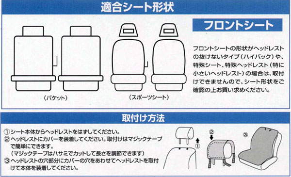 ウエットスーツ素材使用防水シートカバーフロント1枚グレー/灰_画像2