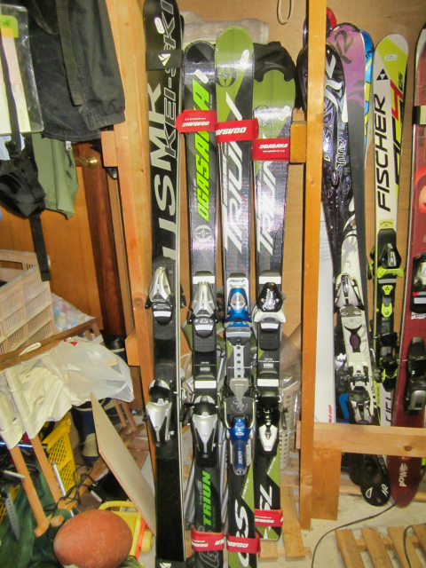 Rep.m07：スキーにビンディング取り付けなど